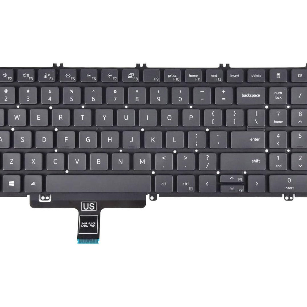 Backlit Keyboard for Dell Latitude 5520 / Precision 3560 Series