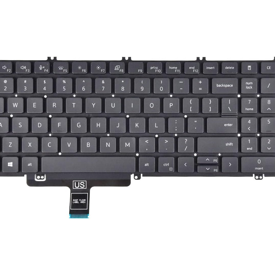 Backlit Keyboard for Dell Latitude 5520 / Precision 3560 Series