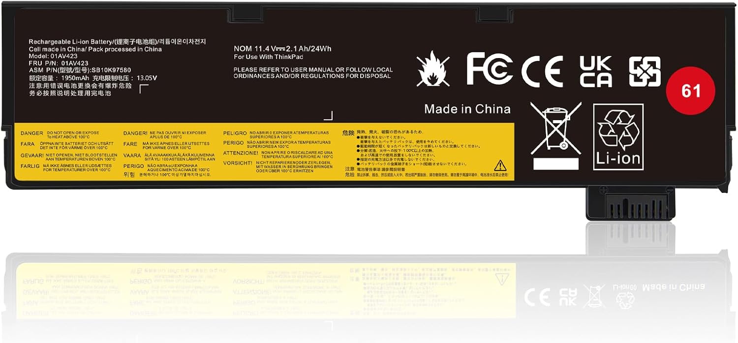 Replacement Batteries for Lenovo Laptops