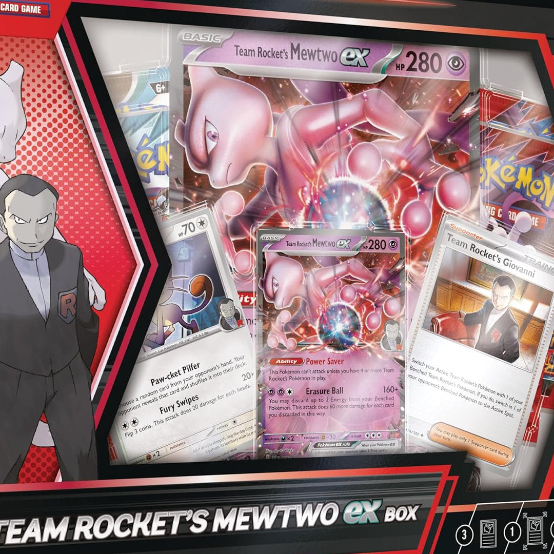 Team Rocket’s Mewtwo ex Box