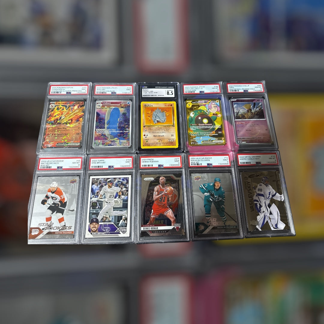 Mystery Graded Card Box (3x Slabs - PSA, BGS, CGC, TAG)